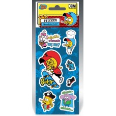 KRL-004 Kral Şakir Metalik Sticker 7,5x15