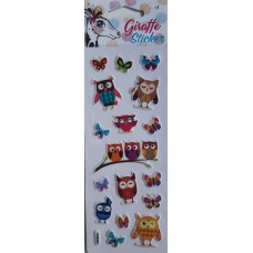 PMS-900 Kelebek, Baykuş puffy sticker