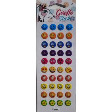 YB-001 Gülen Yüz	 puffy sticker