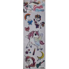 YB-009 Unicorn-1 puffy sticker	