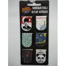 KB-025 6'lı Kitap Ayracı