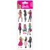 BRB-010 Barbie Puffy Sticker	